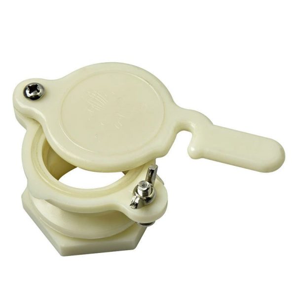 Zawór klapowy do odstojnika 44mm biały