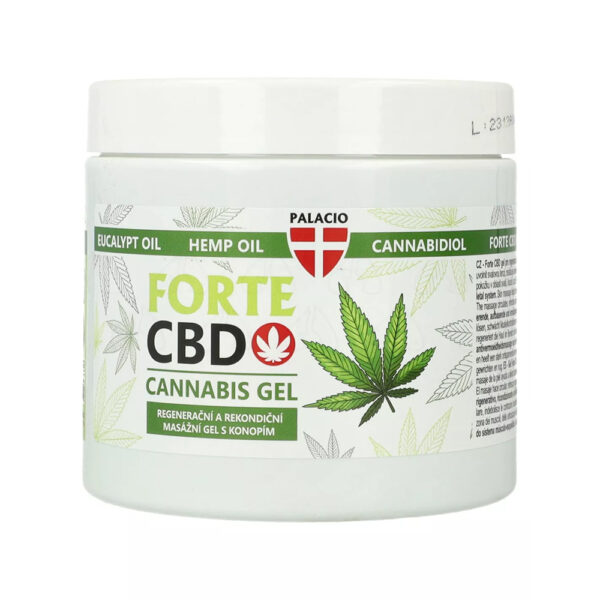 PALACIO Forte CBD – Żel do masażu z CBD 600 ml