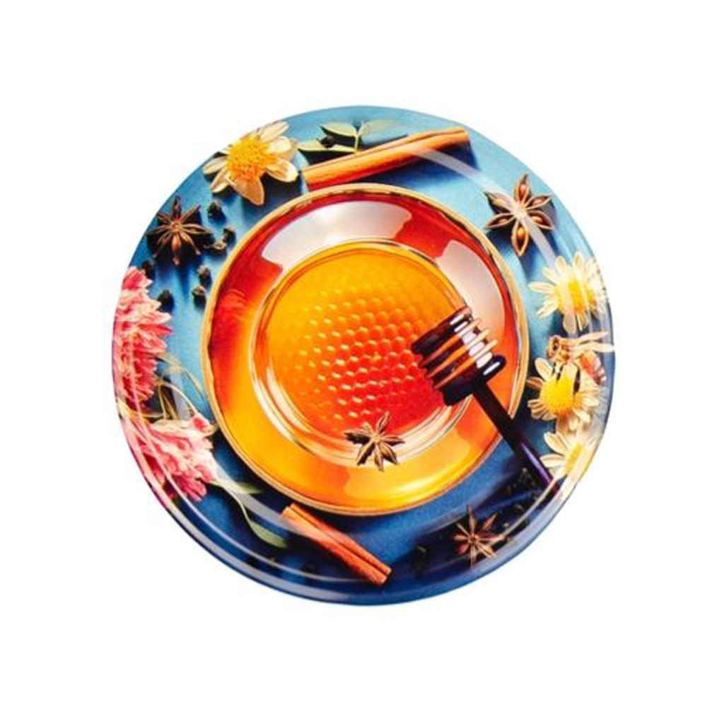 100x wieczko zakrętka na słoik • wzór P01